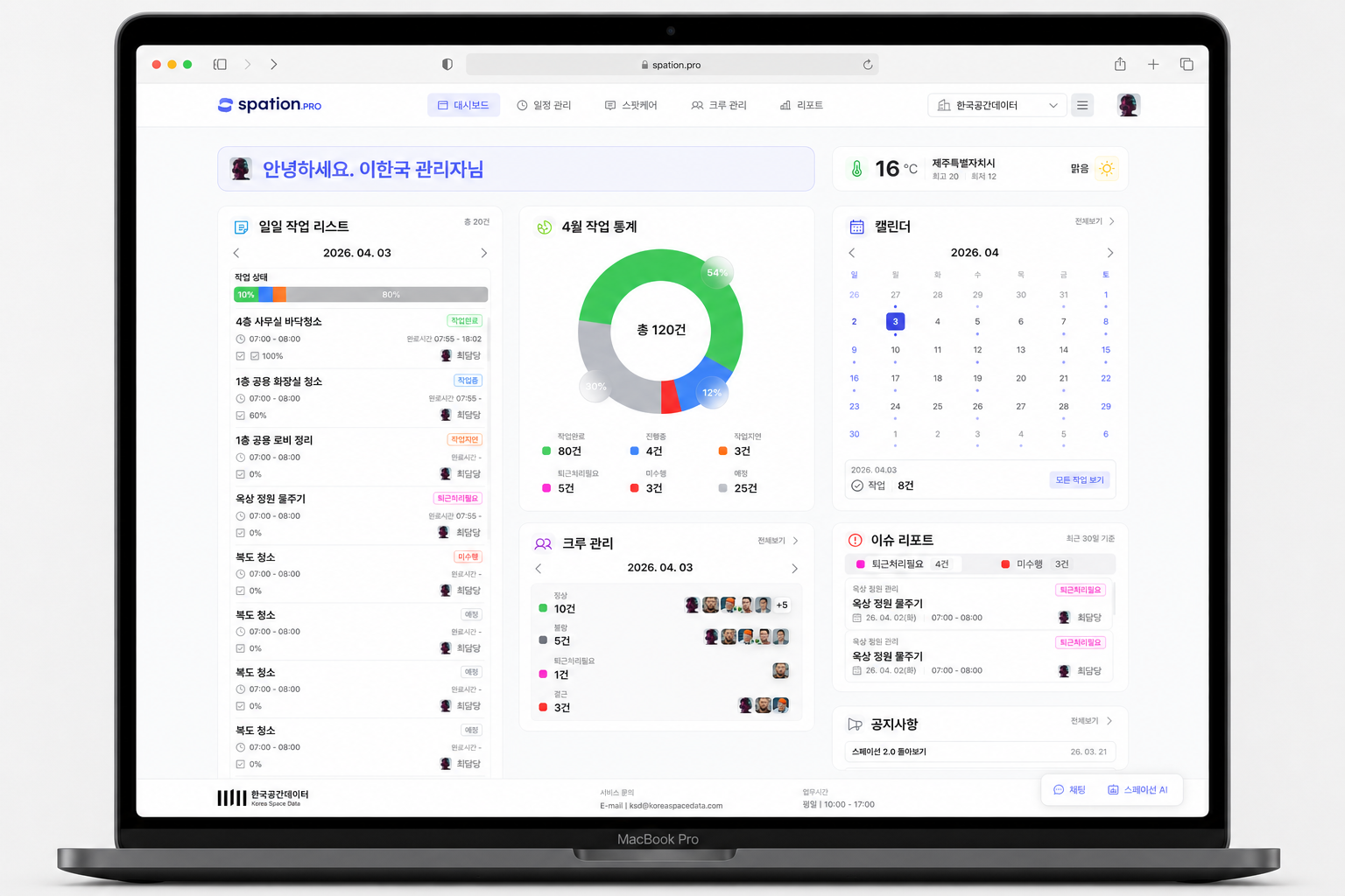 플랫폼 대시보드